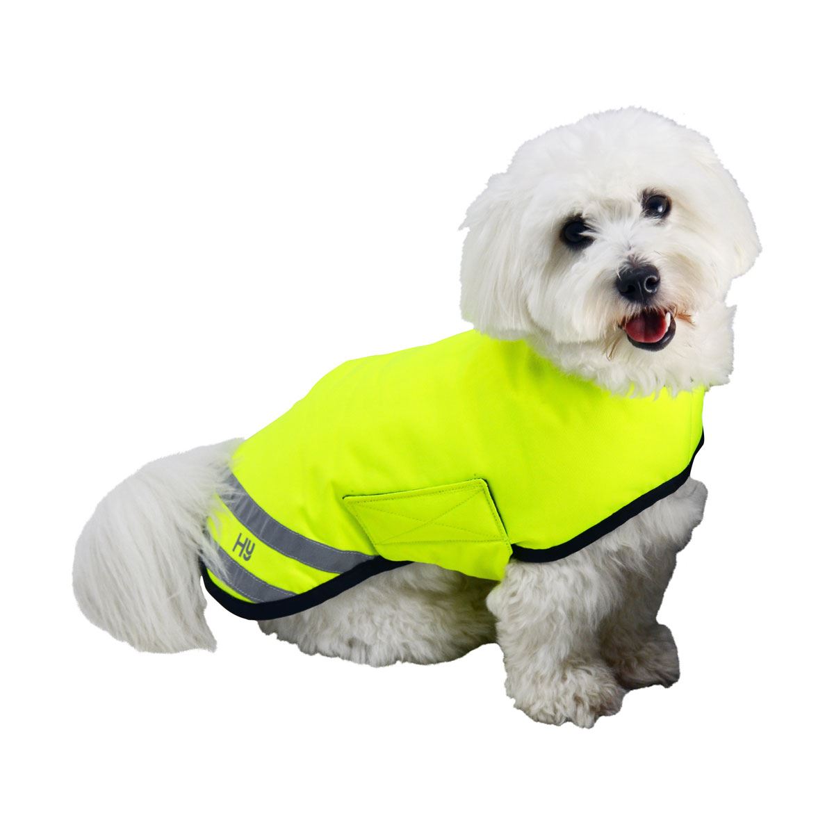 Reflector Waterproof Dog Coat by Hy Equestrian - Just Horse Riders