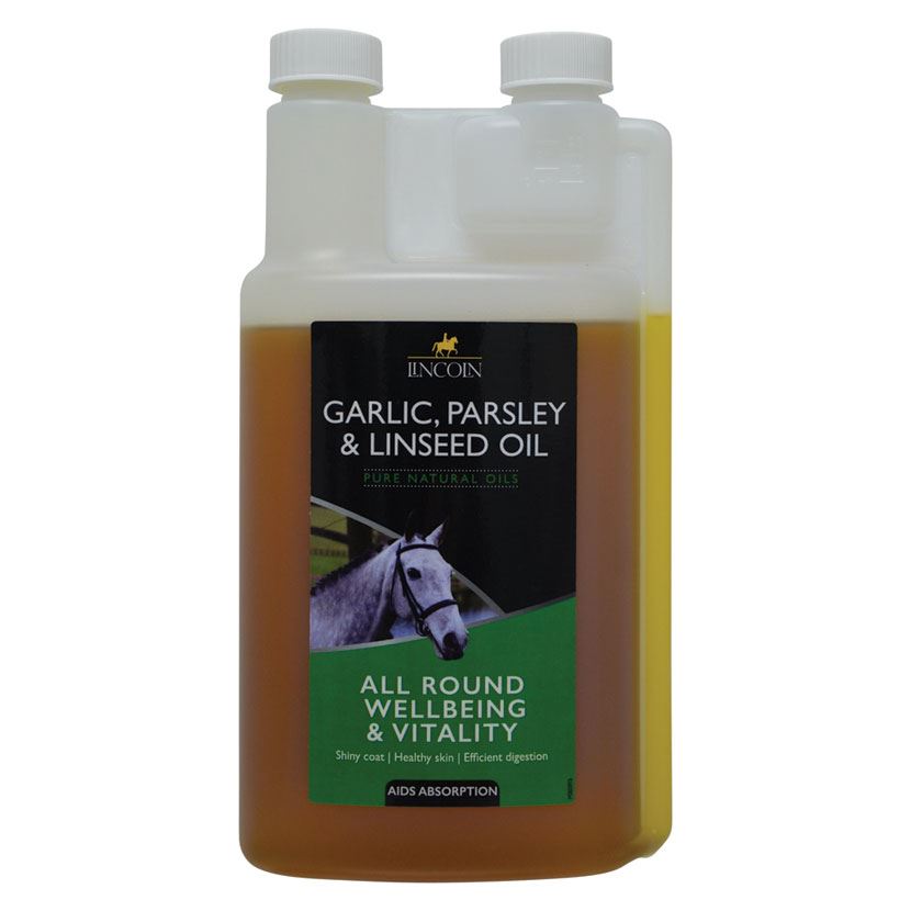 Lincoln Garlic  Parsley & Linseed Oil - Just Horse Riders