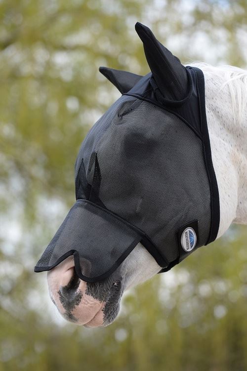 Weatherbeeta Fly Mask With Nose - Just Horse Riders