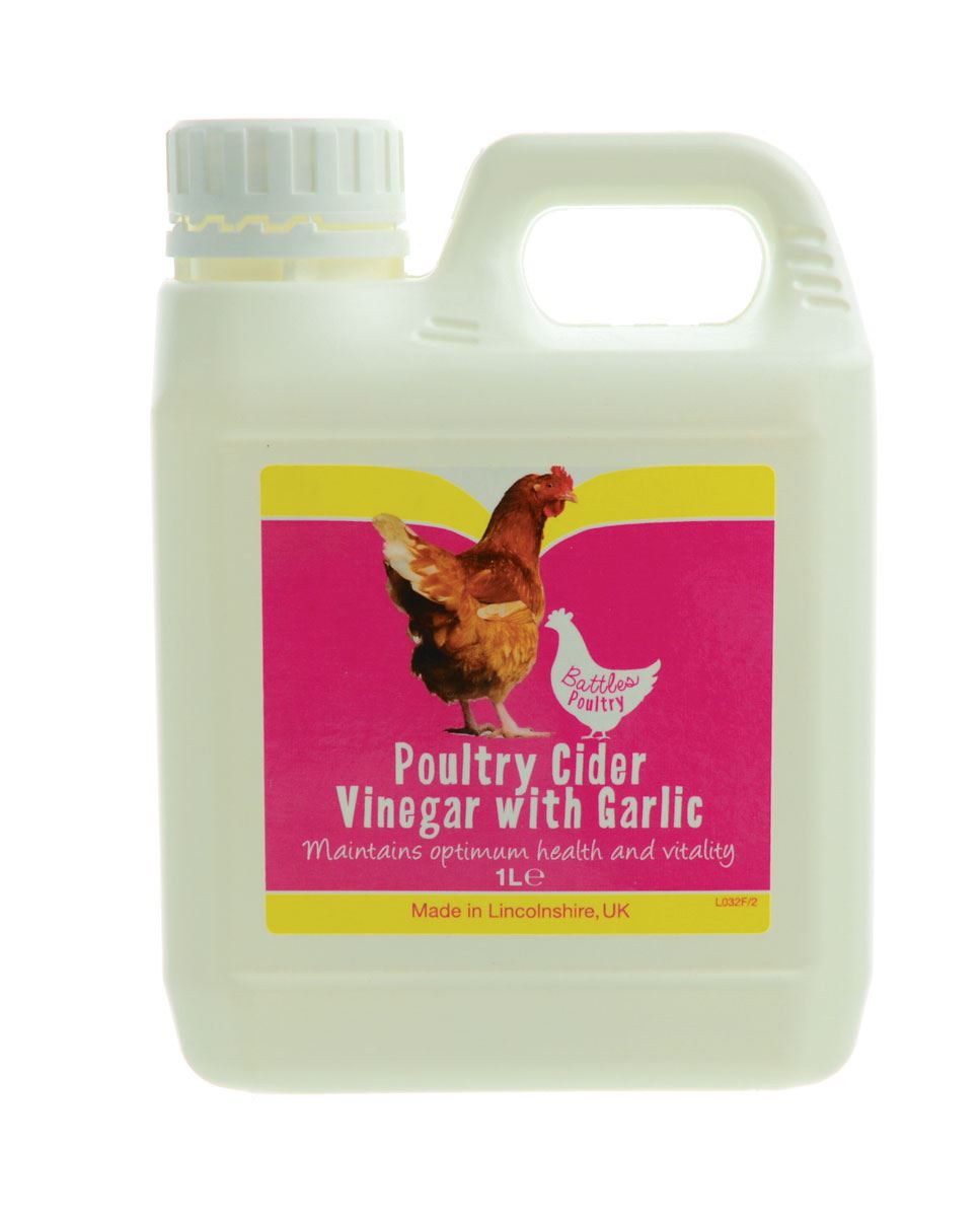 Battles Poultry Cider Vinegar & Garlic - Just Horse Riders