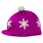 Hy Equestrian Snowflake with Pom Pom Hat Cover - Just Horse Riders