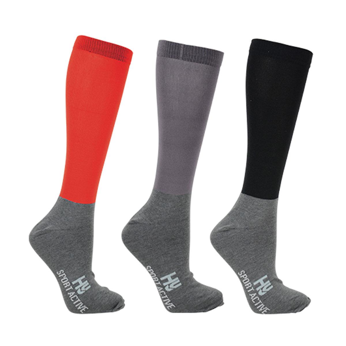 Hy Sport Active Horse Riding Socks (Pack of 3) - Just Horse Riders