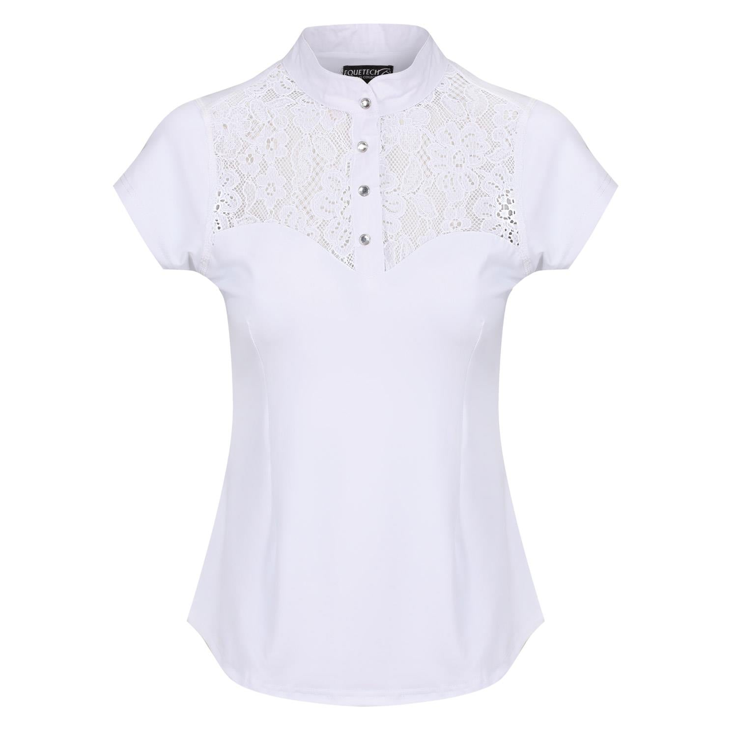Equetech Florence Lace Competition Shirt - Just Horse Riders