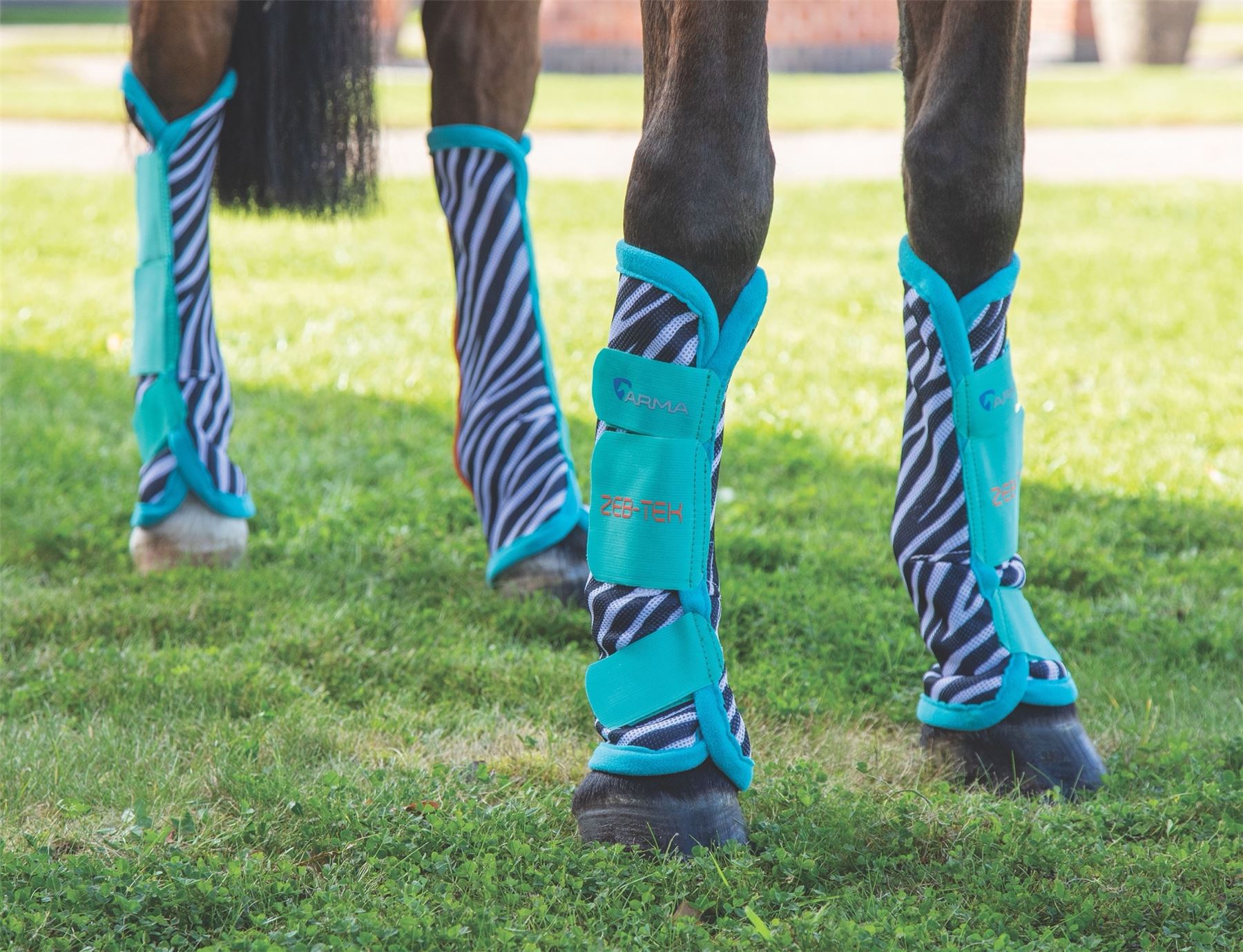 Shires Arma Zeb-Tek Fly Turnout Socks - Just Horse Riders