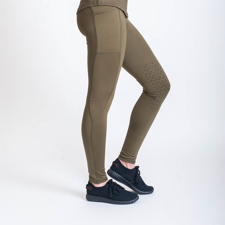 Gallop Equestrian High Waist Pocket Tights in various colors