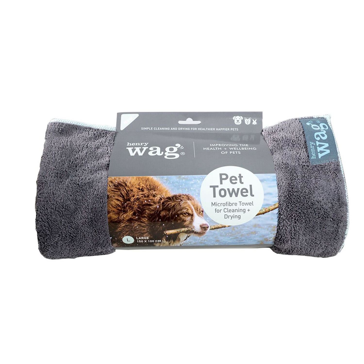 Henry Wag Microfibre Towel - Just Horse Riders