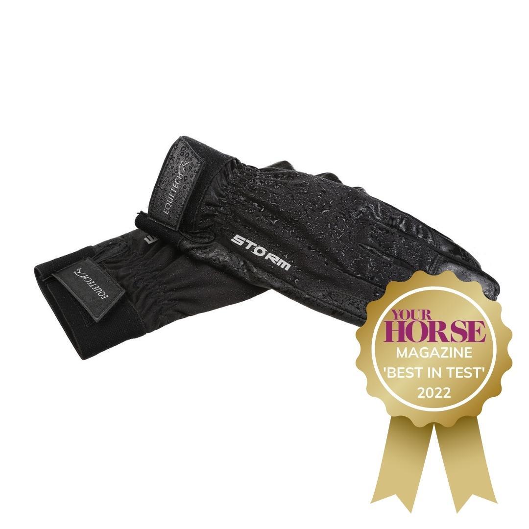 Equetech Storm Waterproof Horse Riding Gloves - Just Horse Riders