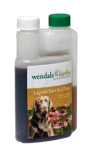 Wendals Dog Liquid Devils Claw Root - Just Horse Riders