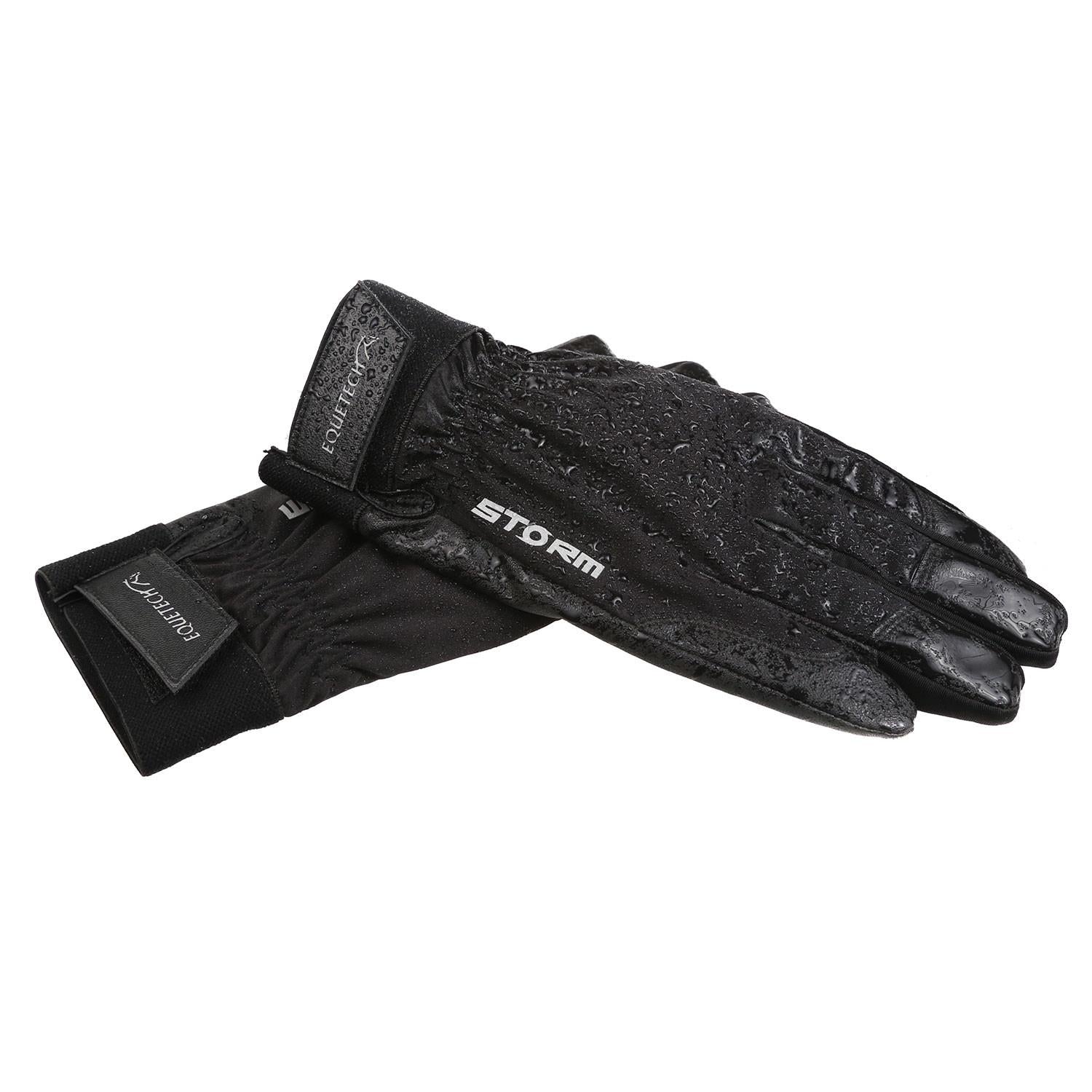 Equetech Childs Storm Waterproof Horse Riding Gloves - Just Horse Riders