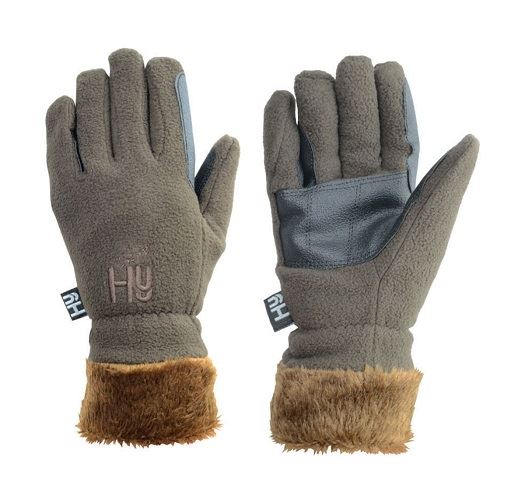 Hy5 Fur Lined Fleece Gloves - Just Horse Riders