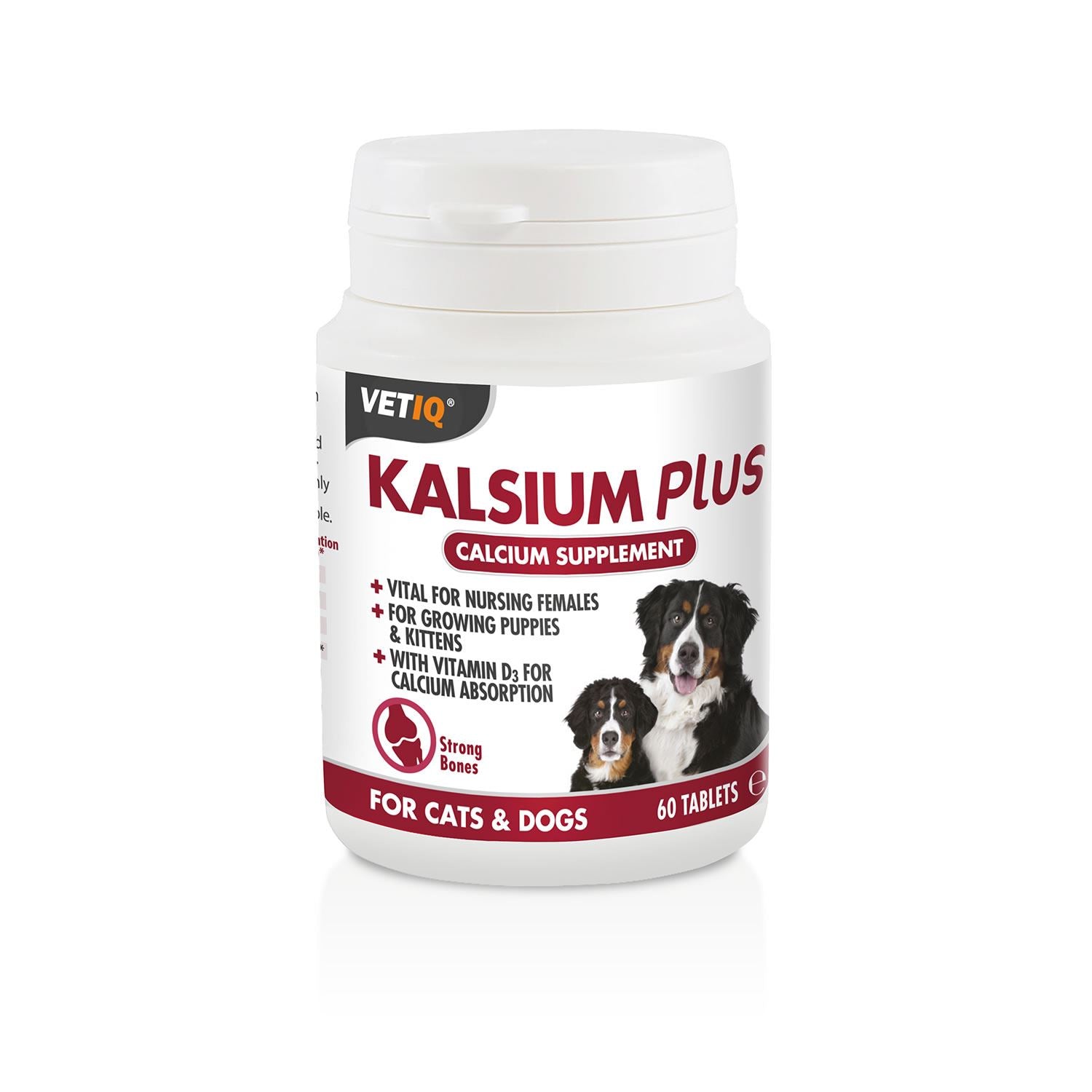 Vetiq Kalsium Plus Tablets For Cats & Dogs - Just Horse Riders
