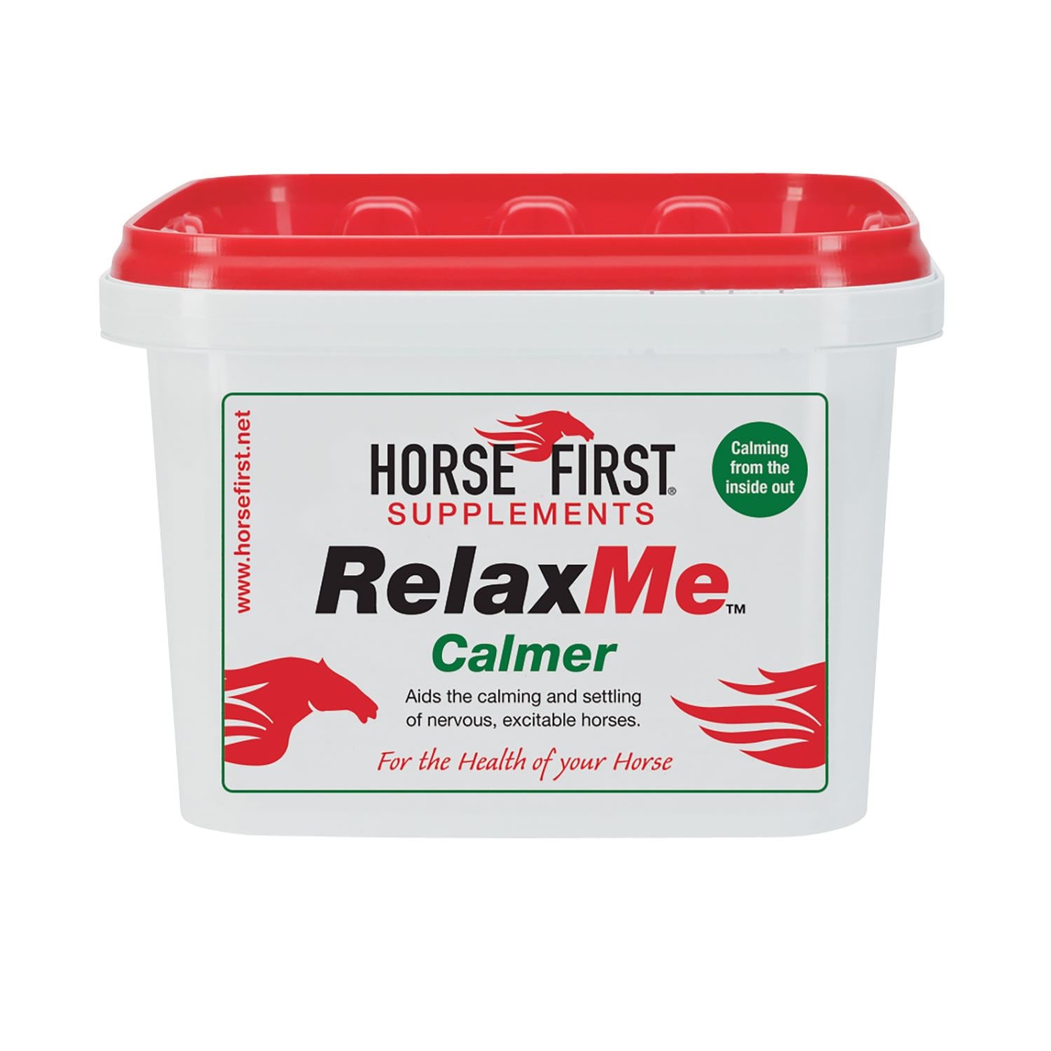 Horse First Relax Me supplement for calming anxious horses
