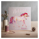 Deckled Edge Christmas Card - Just Horse Riders