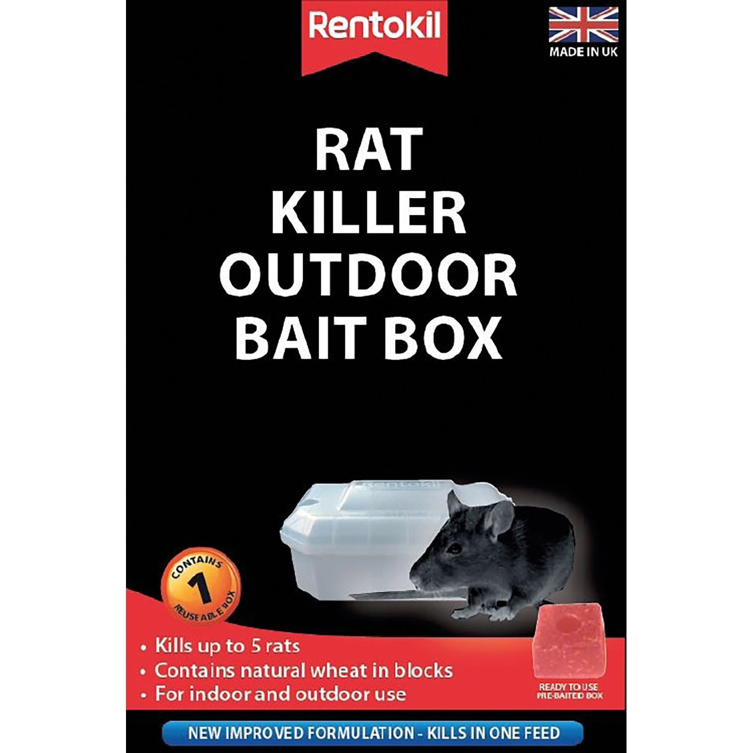 Rentokil Rat Killer Outdoor Bait Box - Just Horse Riders