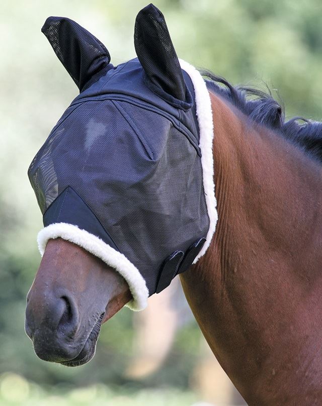 Shires Field Durable Fly Mask With Ears - Just Horse Riders
