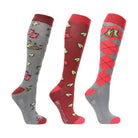 Hy Equestrian Country Walks Horse Riding Socks (Pack Of 3) - Just Horse Riders