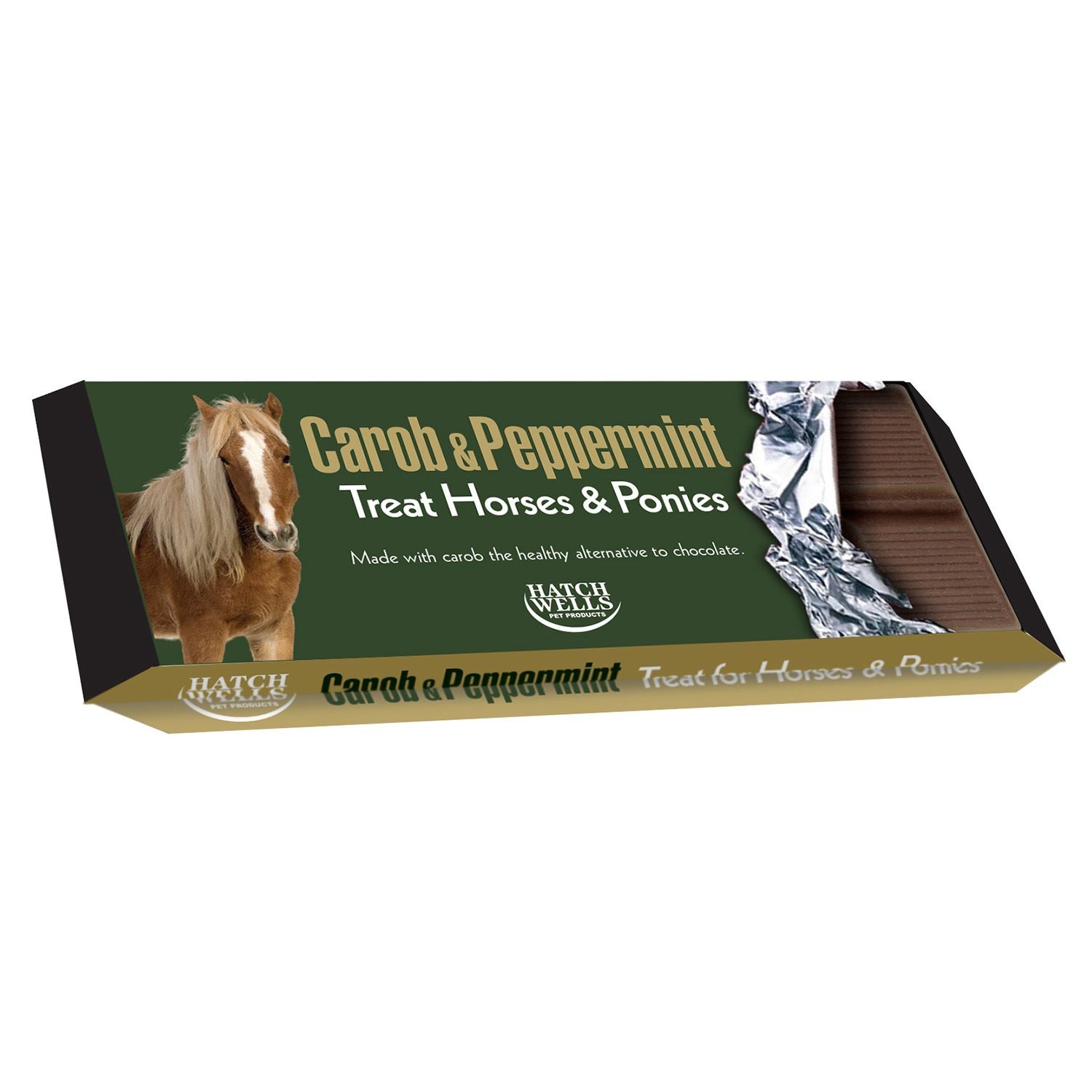 Hatchwells Horse Treat Bar Carob & Peppermint - Just Horse Riders