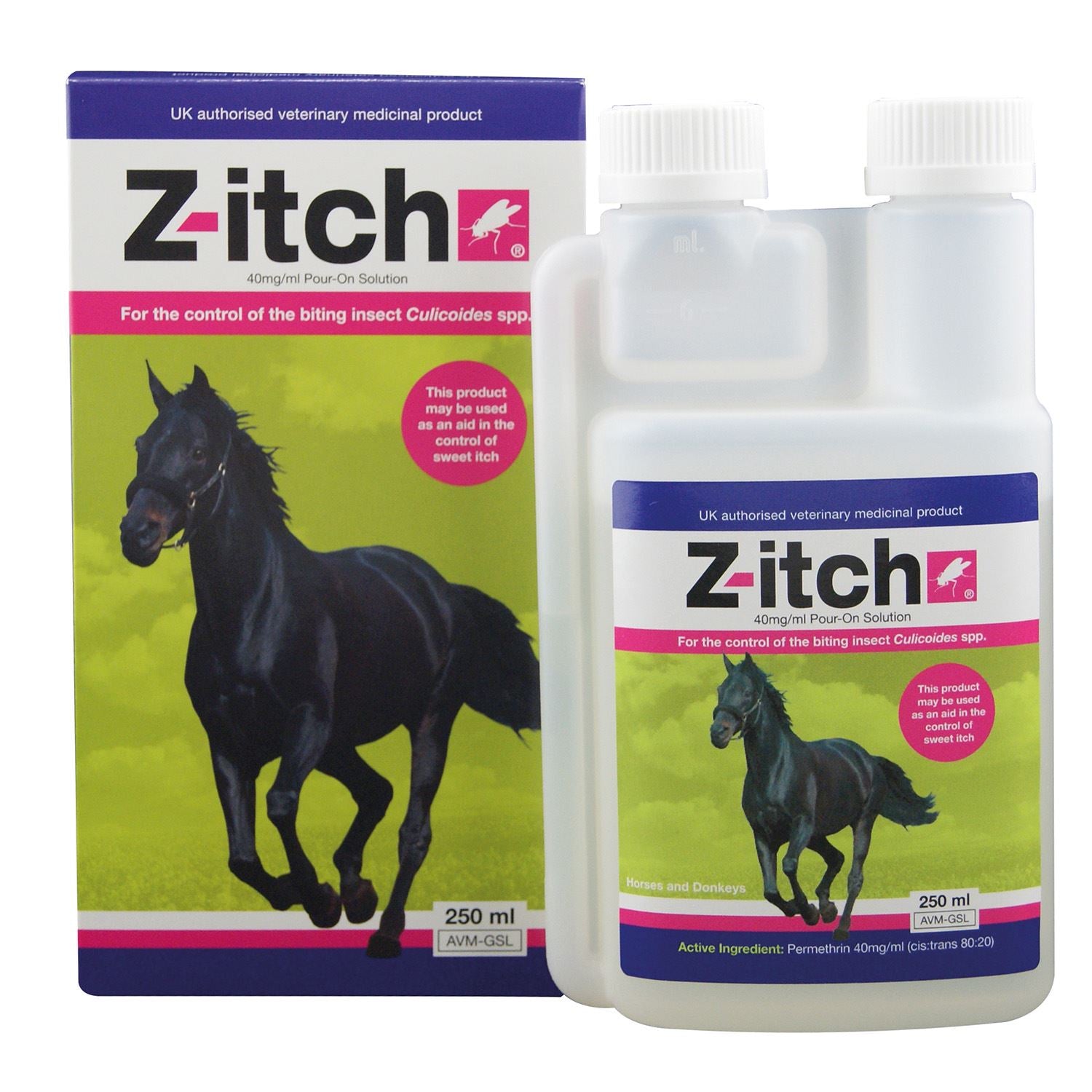 Z-Itch pour-on solution