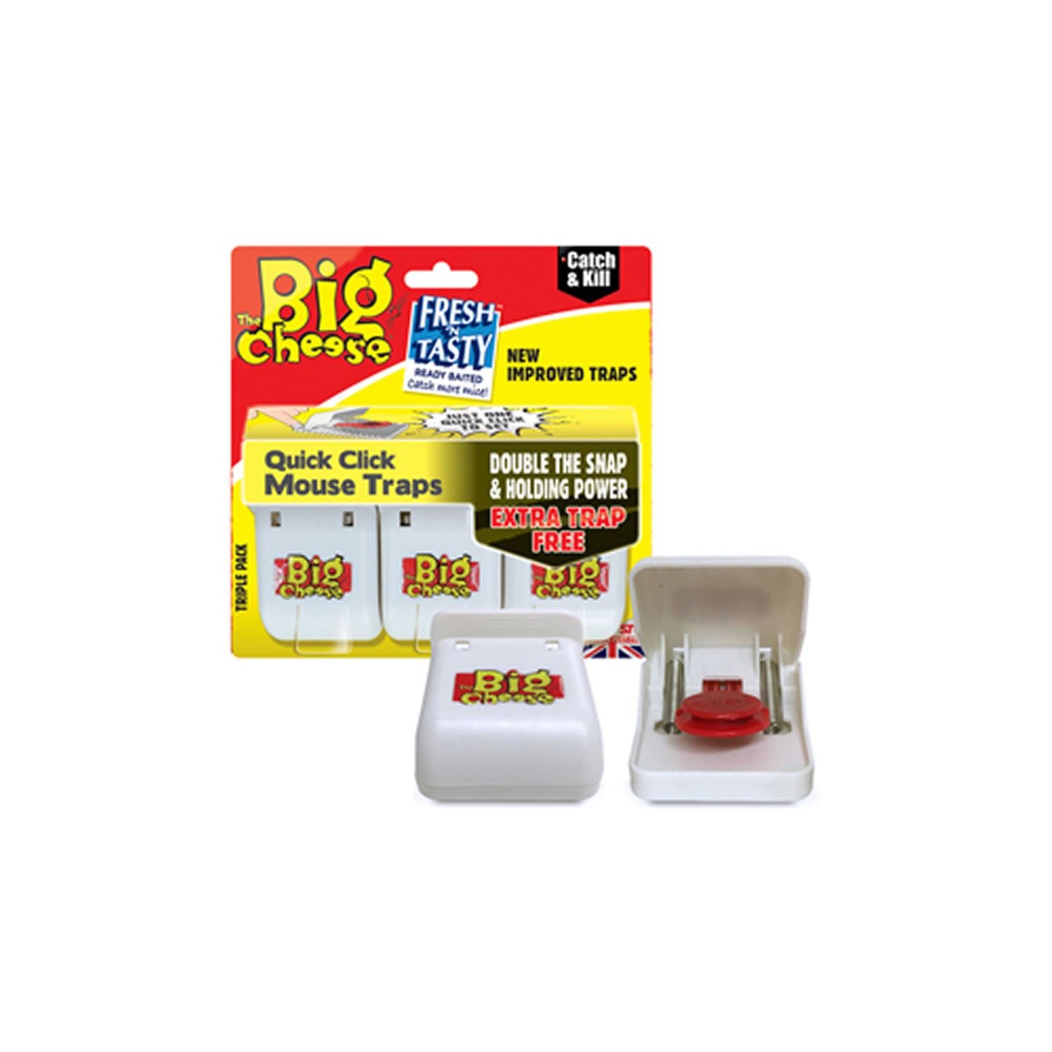 The Big Cheese Quick Click Mouse Trap - Just Horse Riders