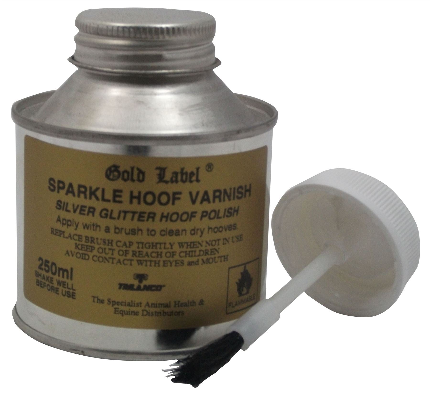 Gold Label Sparkle Hoof Varnish - Just Horse Riders