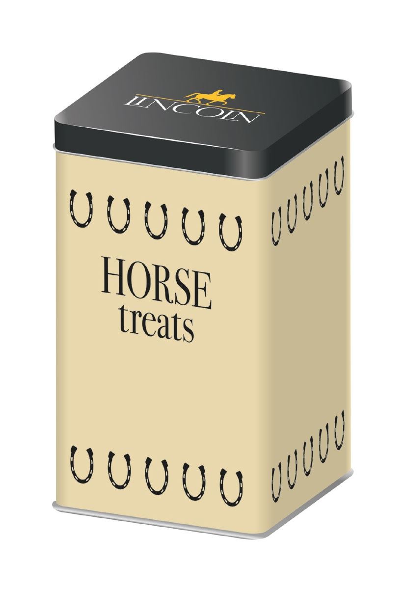 Lincoln Horse Treats Tin - Just Horse Riders