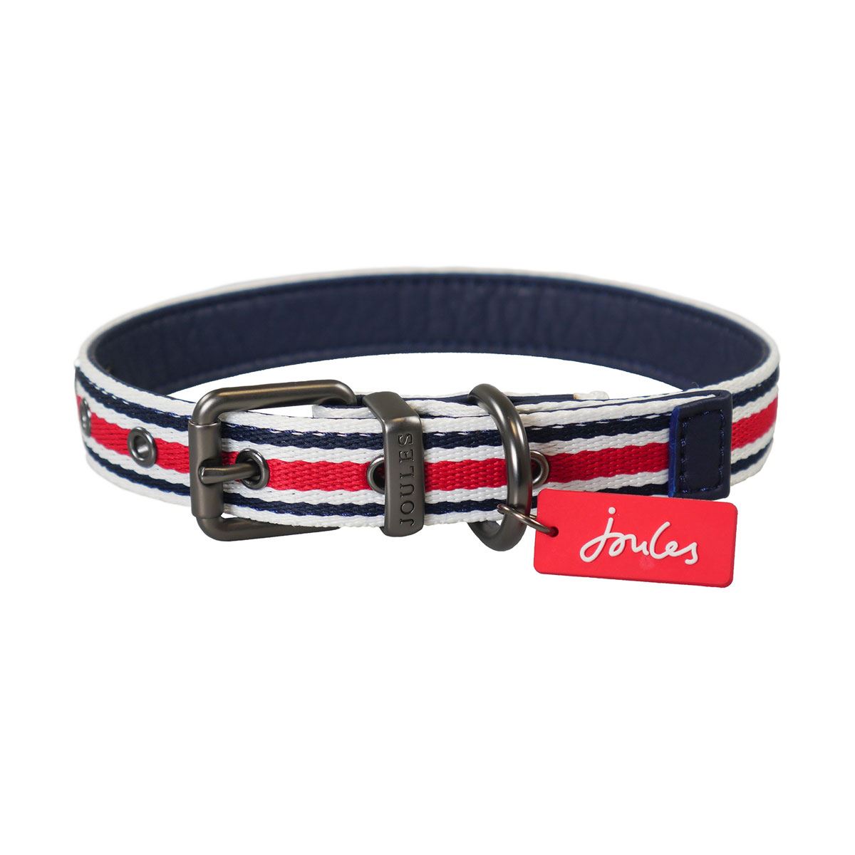 Joules Striped Dog Collar - Just Horse Riders