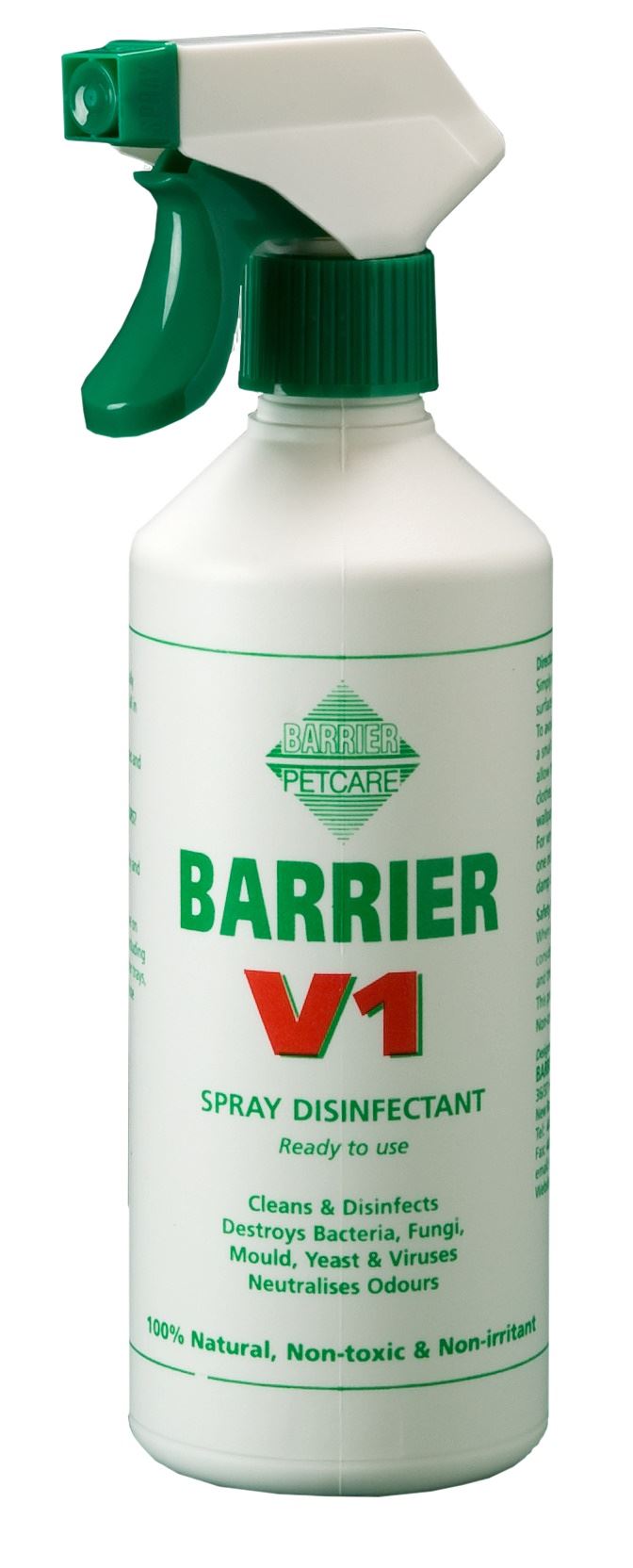 Barrier V1 Spray Disinfectant - Just Horse Riders