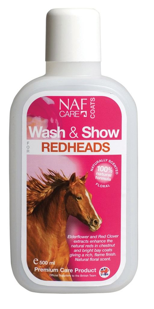 NAF Wash & Show For Redheads - Just Horse Riders