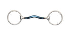 Shires Blue Sweet Iron Loose Ring With Mullen - Just Horse Riders