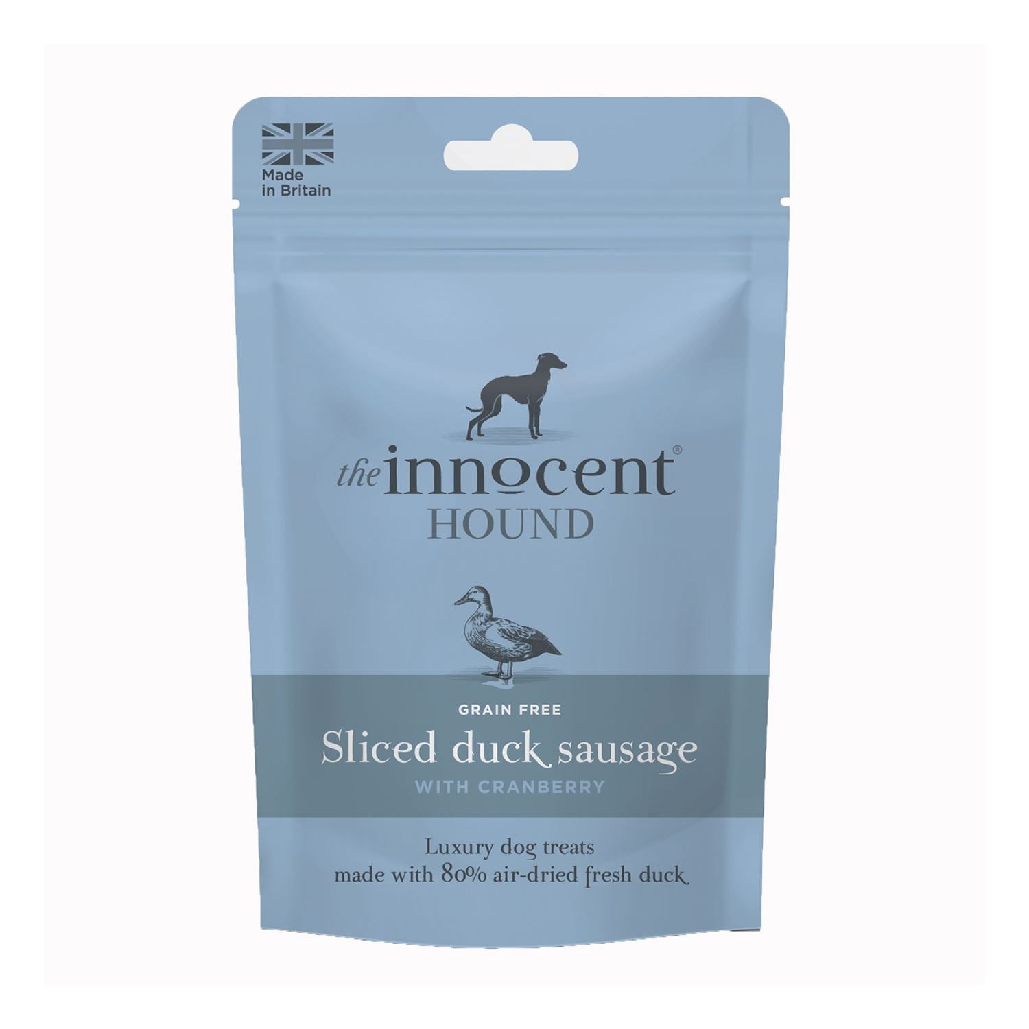 The Innocent Hound Sliced Duck Sausage With Cranberry Treats - Just Horse Riders