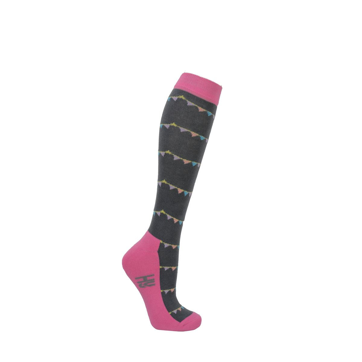 Hy Equestrian Merry Go Round Socks (Pack 3) - Just Horse Riders