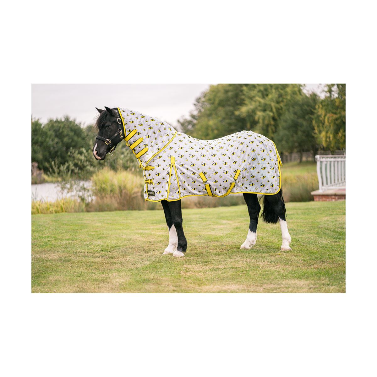 STORMX ORIGINAL BEE COMBO FLY RUG for a bold statement