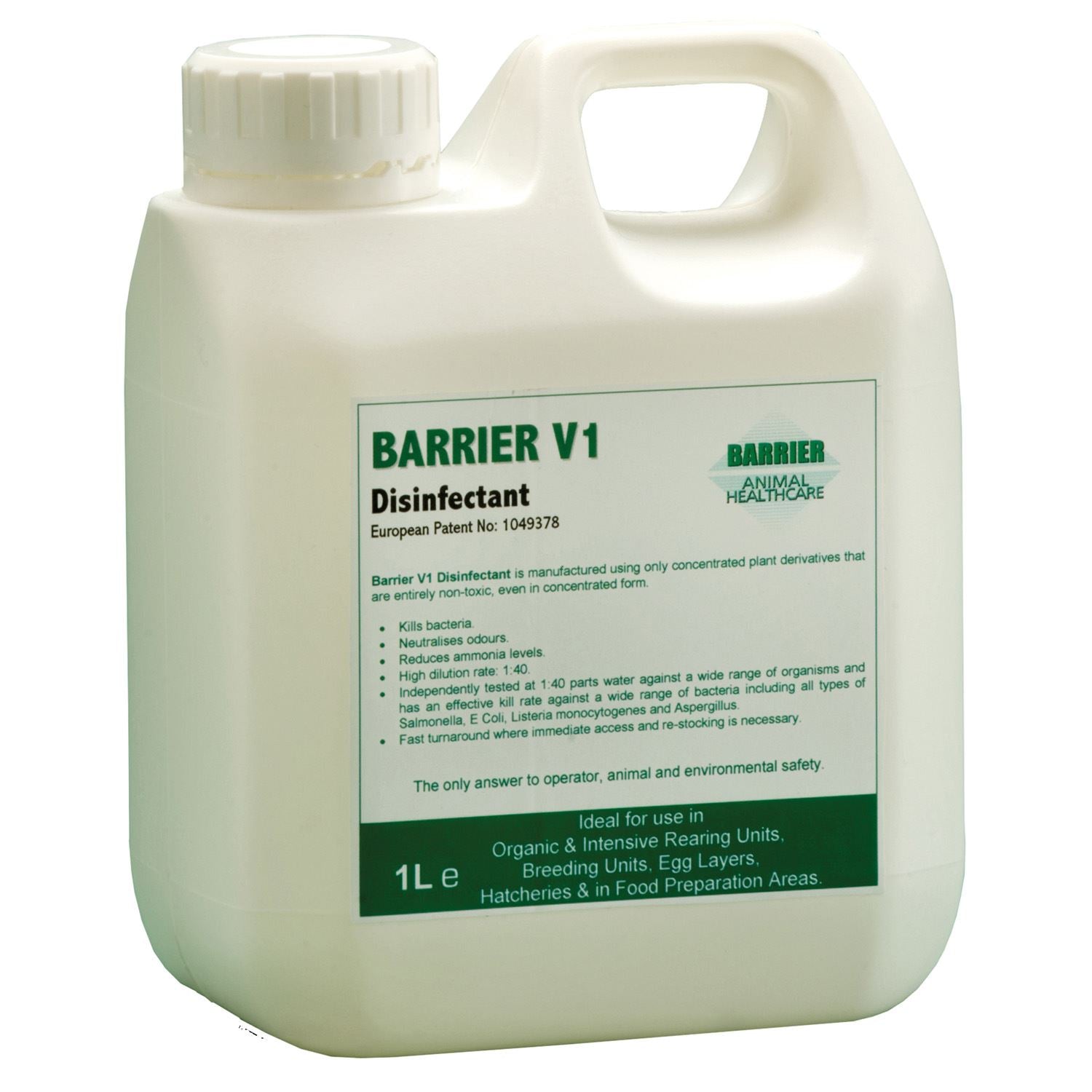 Barrier V1 Disinfectant - Just Horse Riders