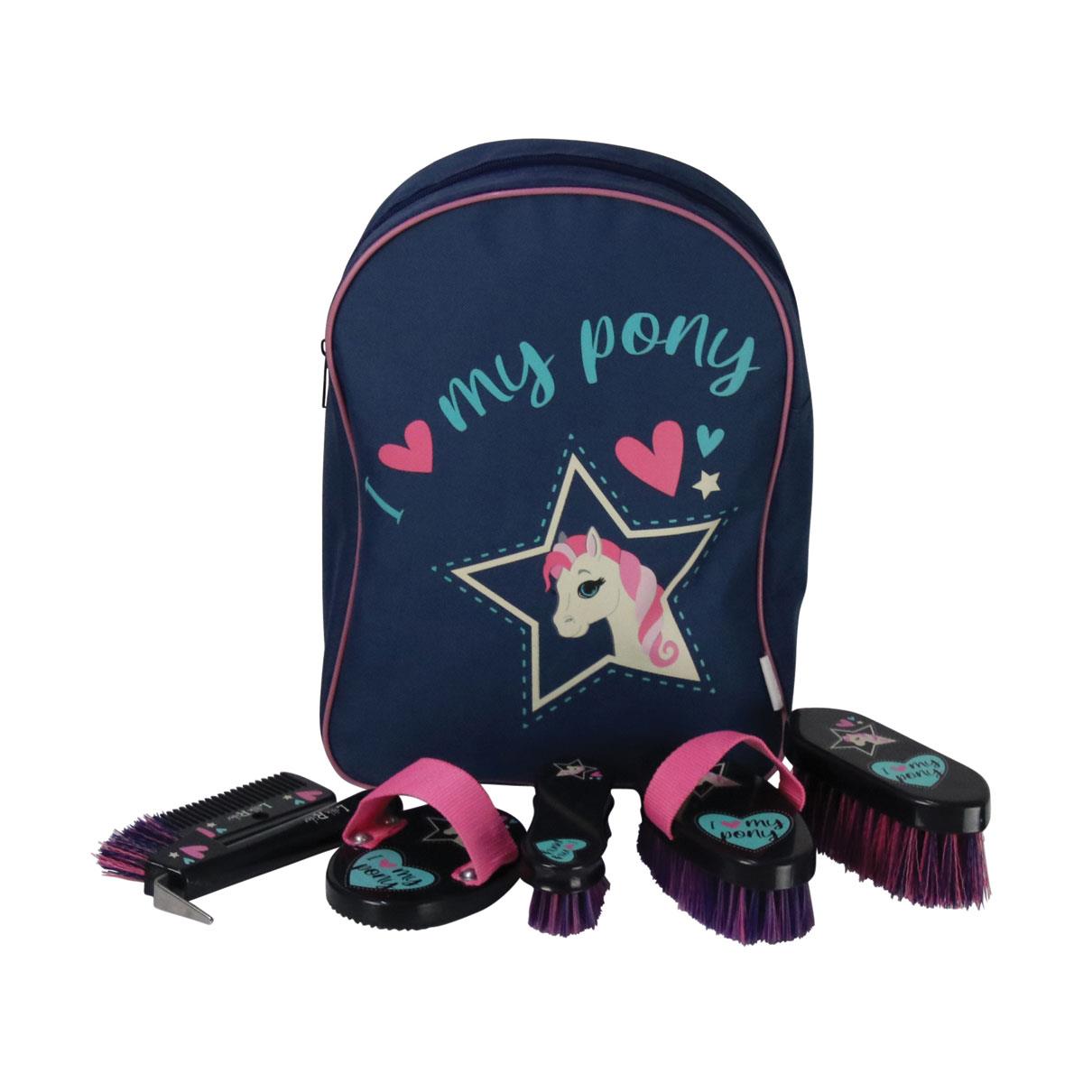 I Love My Pony Collection Complete Grooming Kit Rucksack by Little Rider - Just Horse Riders