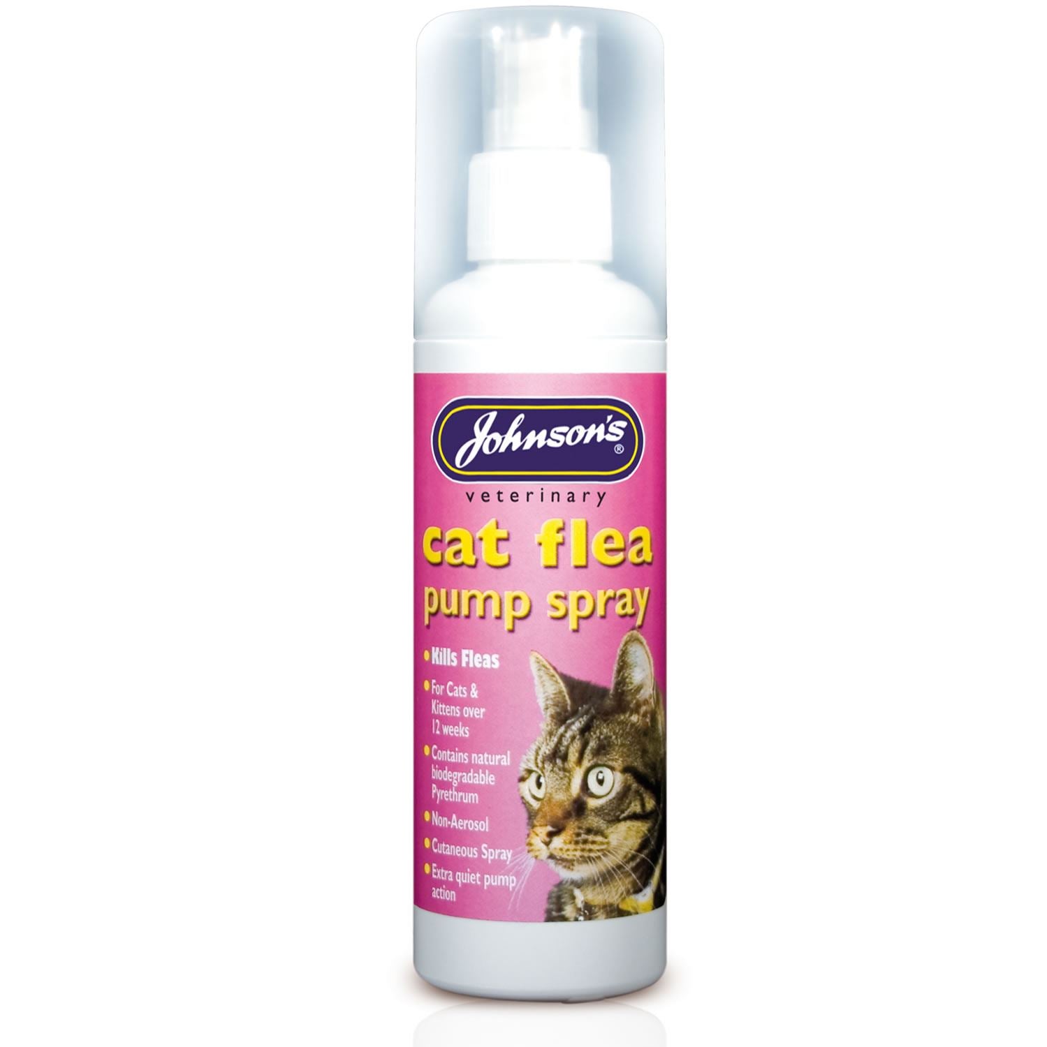 JohnsonS Veterinary Flea Pump Spray For Cats - Just Horse Riders