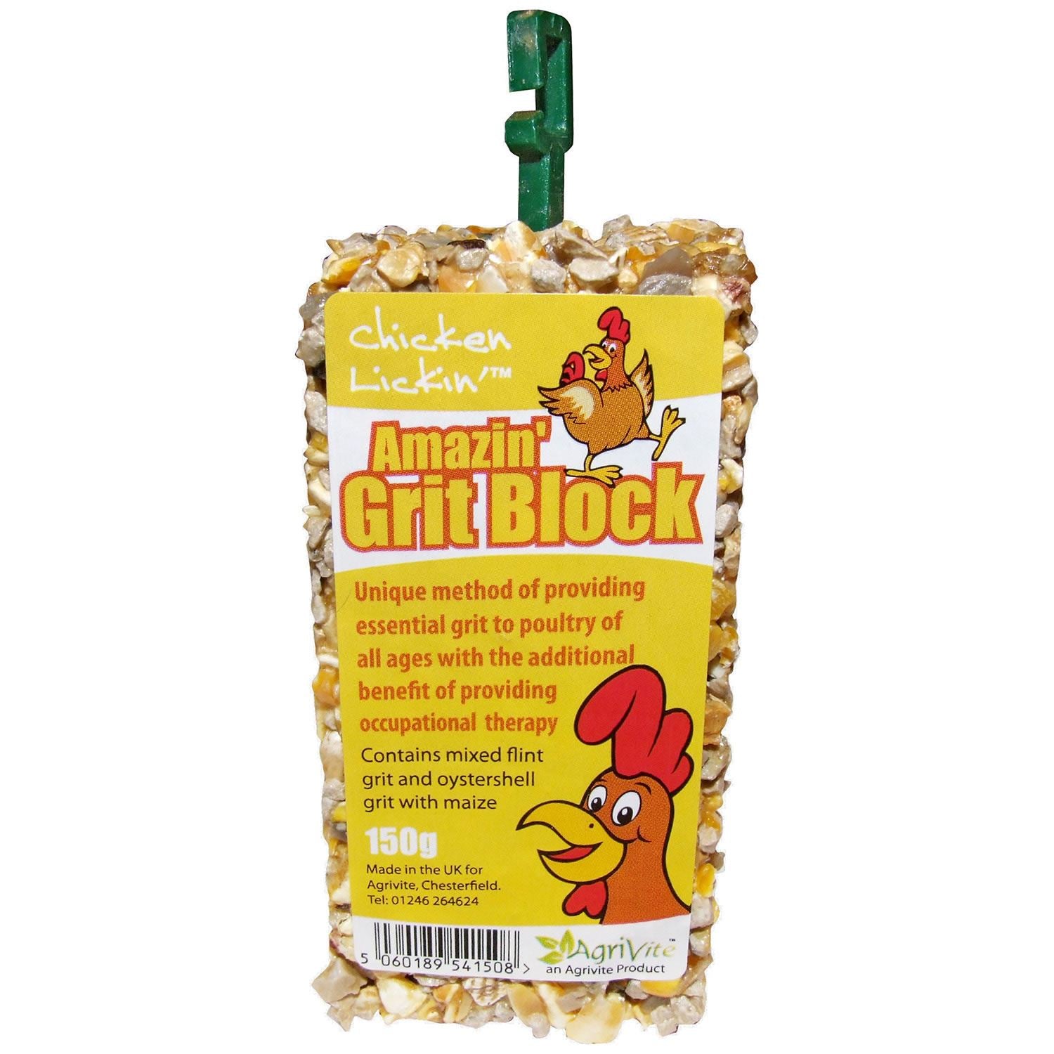 Tusk Chicken Lickin  Amazin  Grit Block - Just Horse Riders
