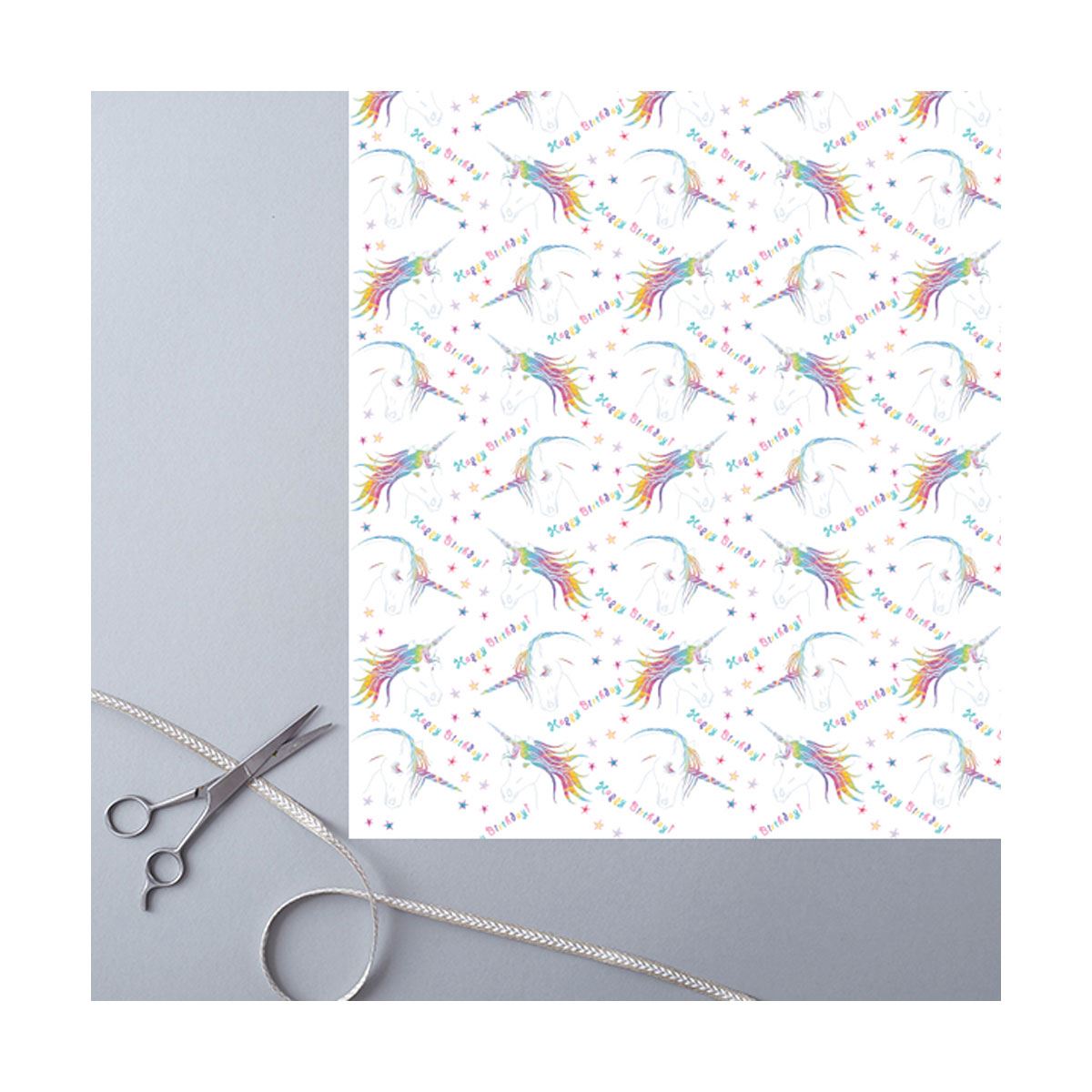Deckled Edge Gift Wrap Christmas Horsey X 2 Sheets - Just Horse Riders