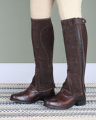 Shires Moretta Suede Half Chaps - Childs - Just Horse Riders