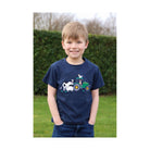 British Country Collection Farmyard Childrens T-Shirt - Just Horse Riders