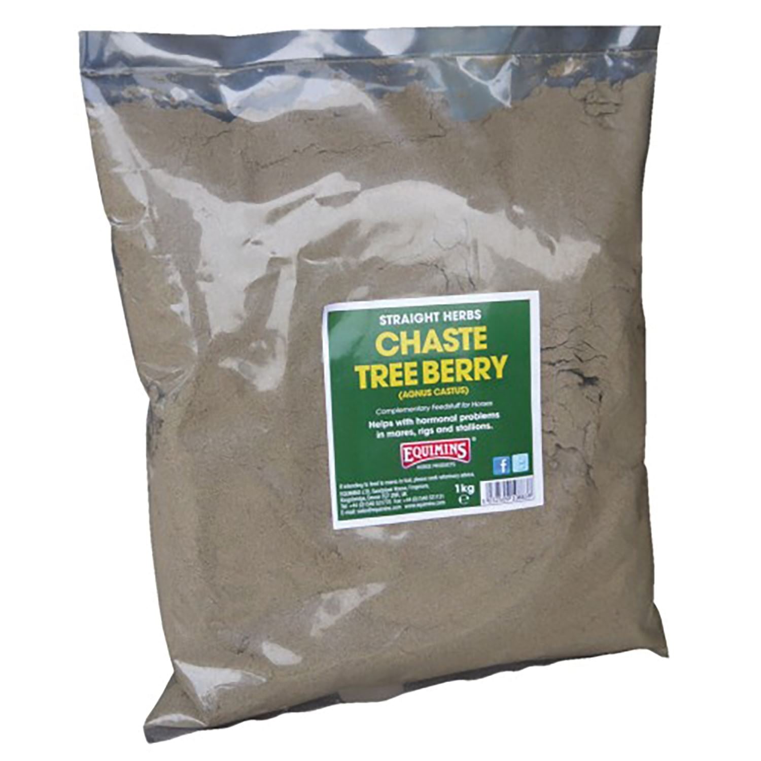Equimins Straight Herbs Chaste Tree Berry - Just Horse Riders