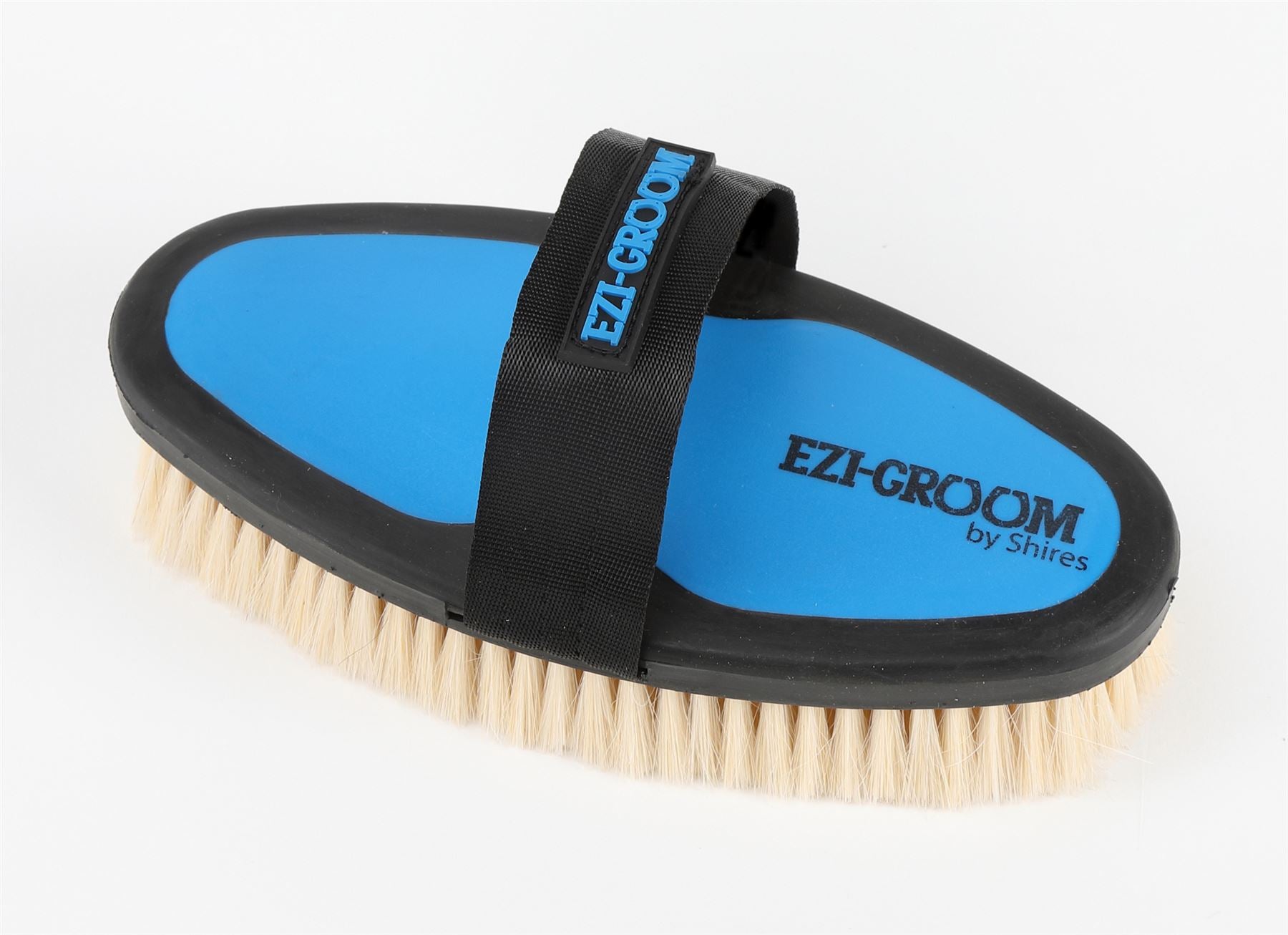Shires Ezi-Groom Body Brush With Goat Hair - Just Horse Riders