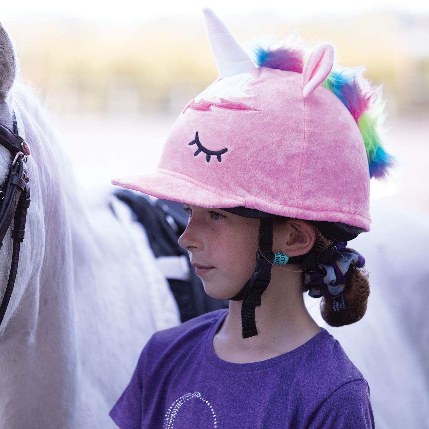 Equetech Childs Sleepy Unicorn Hat Silk - Just Horse Riders