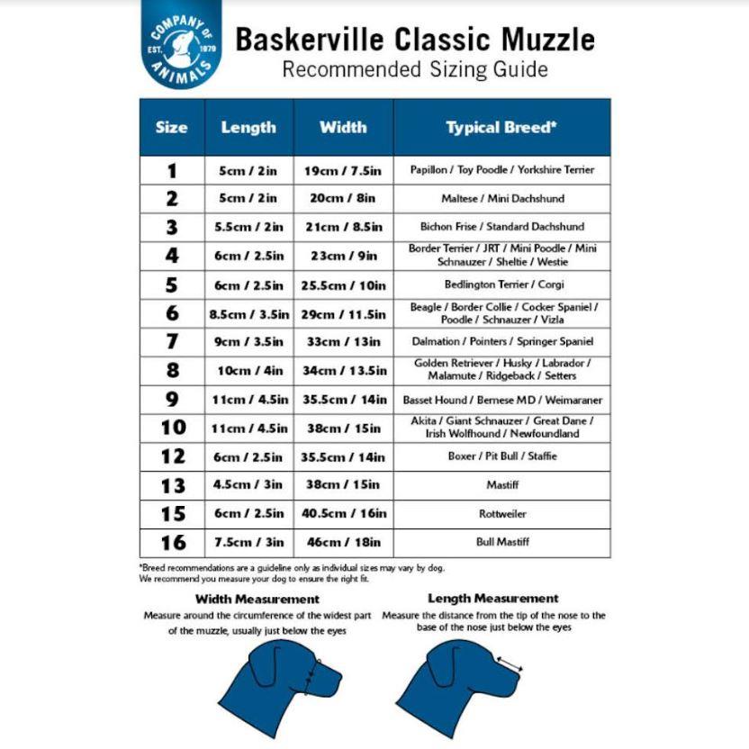 Baskerville Classic Muzzle - Just Horse Riders