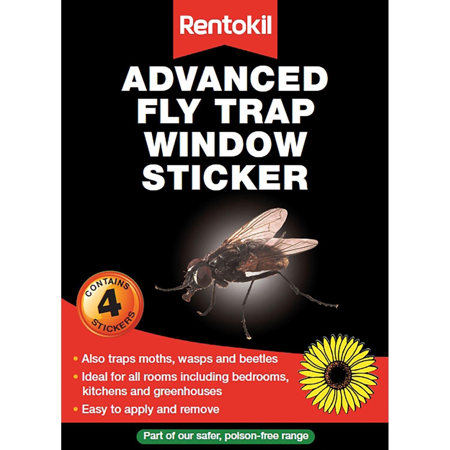 Rentokil Advanced Fly Trap Window Sticker - Just Horse Riders