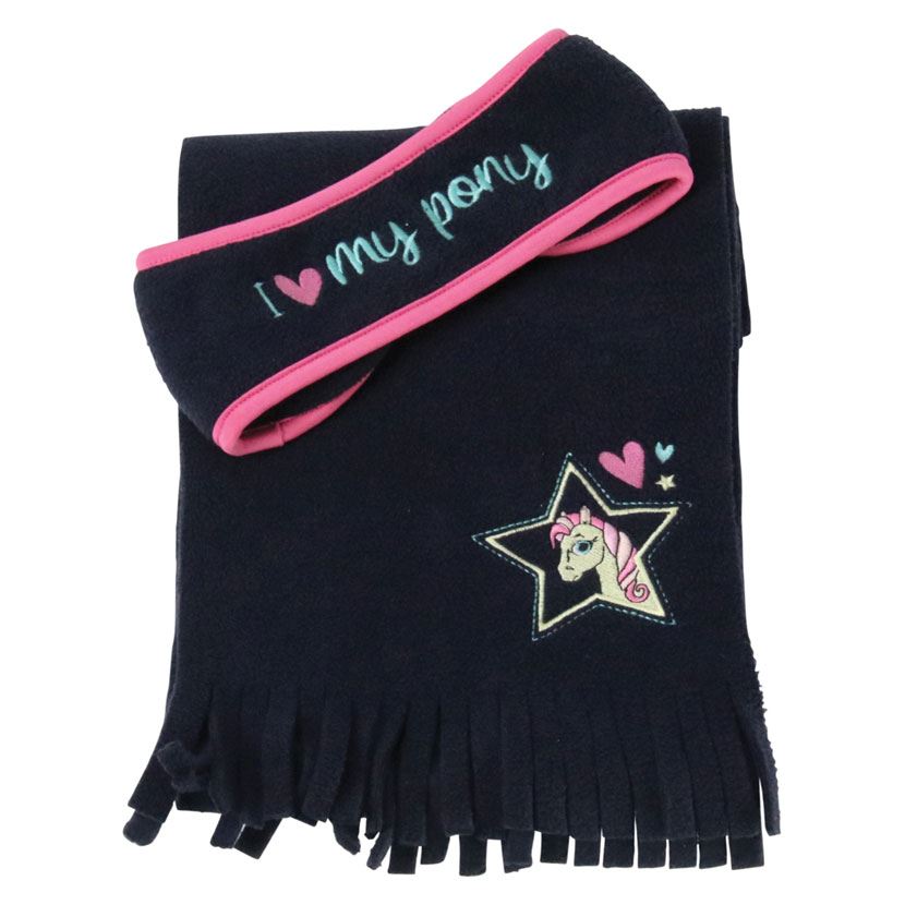 I Love My Pony Collection Head Band & Scarf Set by Little Rider - Just Horse Riders