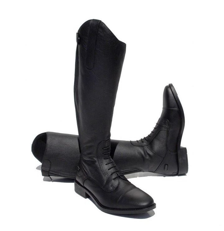 RHINEGOLD EXTRA SHORT LUXUS LEATHER RIDING BOOT