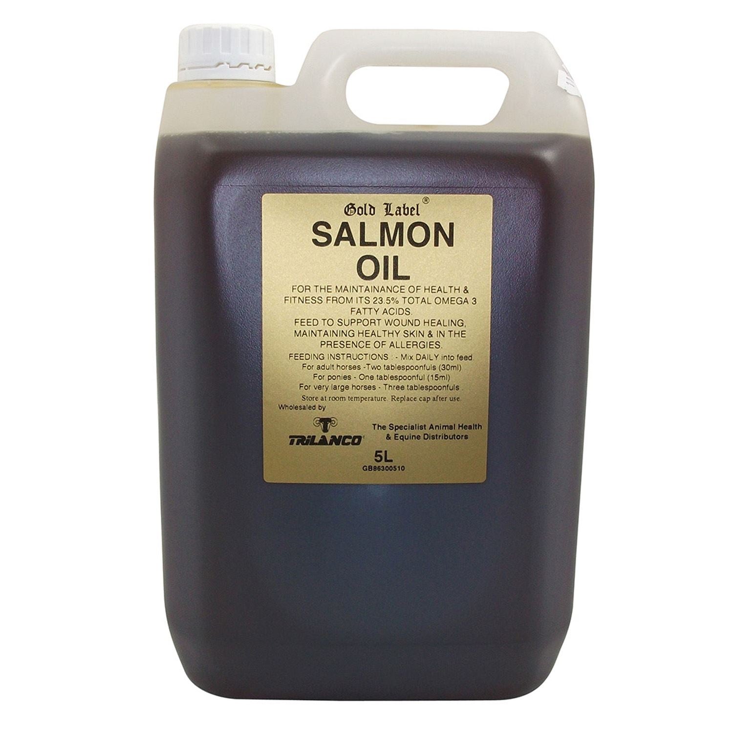 Gold Label Salmon Oil - Just Horse Riders