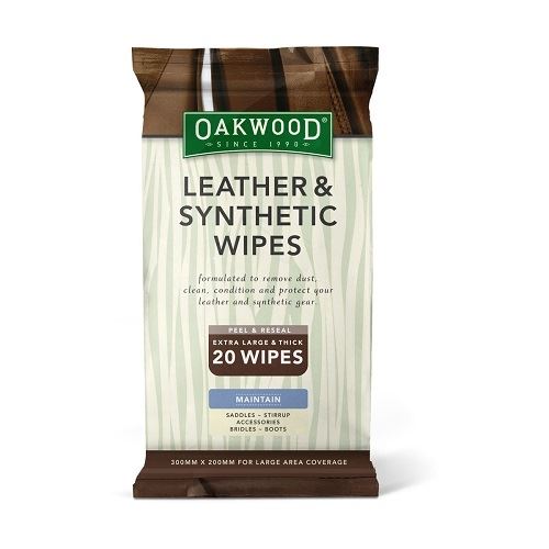 Oakwood Leather and Synthetic Wipes - Just Horse Riders