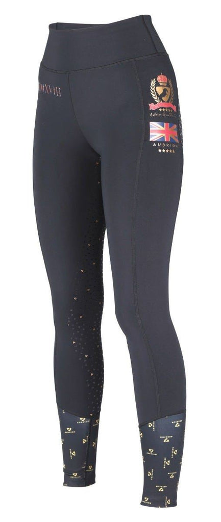 Shires Aubrion Team Riding Tights - Maids - Just Horse Riders