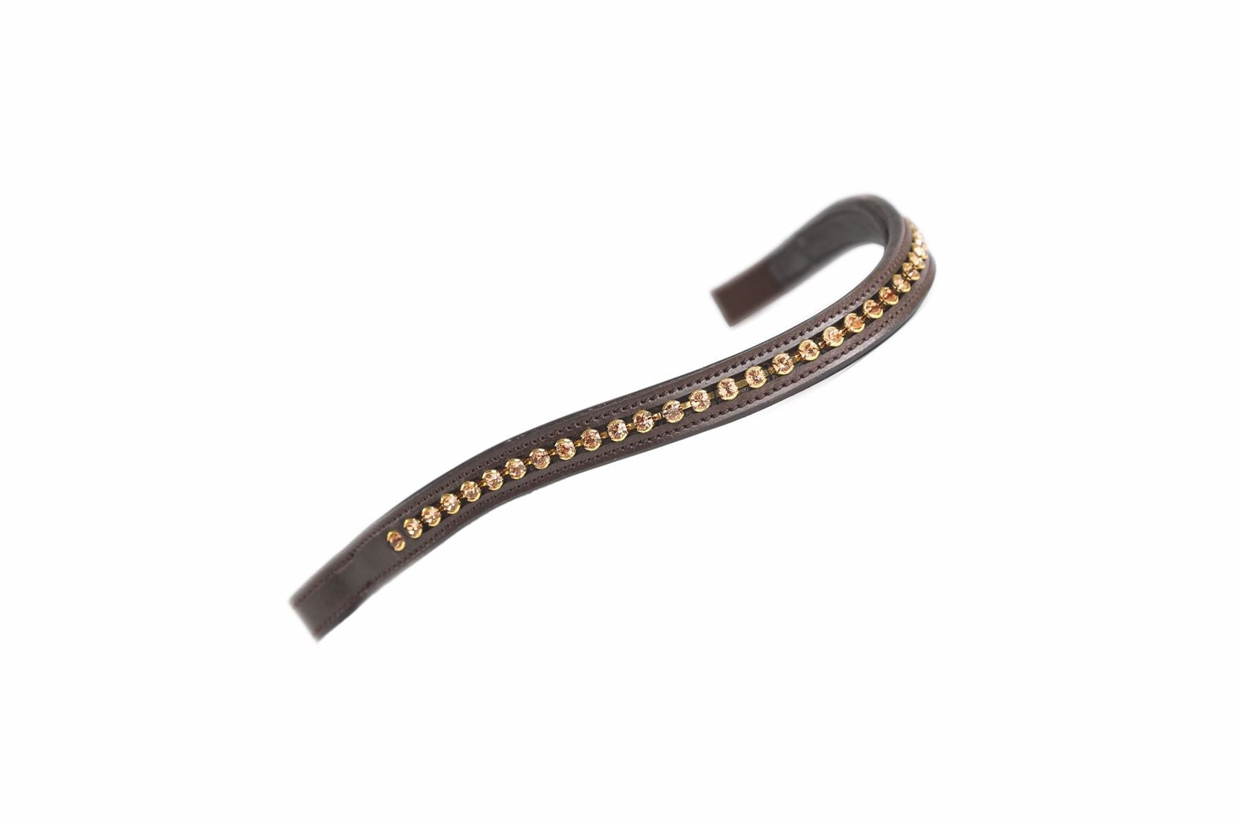 Shires Aviemore Flower Diamante Browband - Just Horse Riders